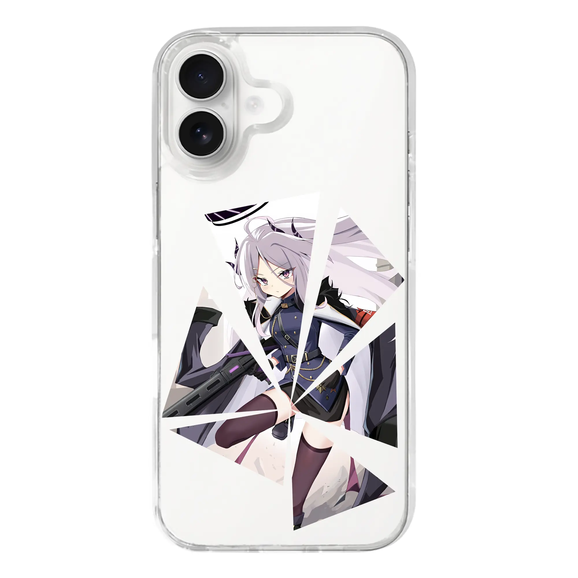 ブルーアーカイブ グッズ 空崎ヒナ - iPhone 17シリーズ 透明スマホケース – 薄型・耐衝撃・精密フィット保護カバー